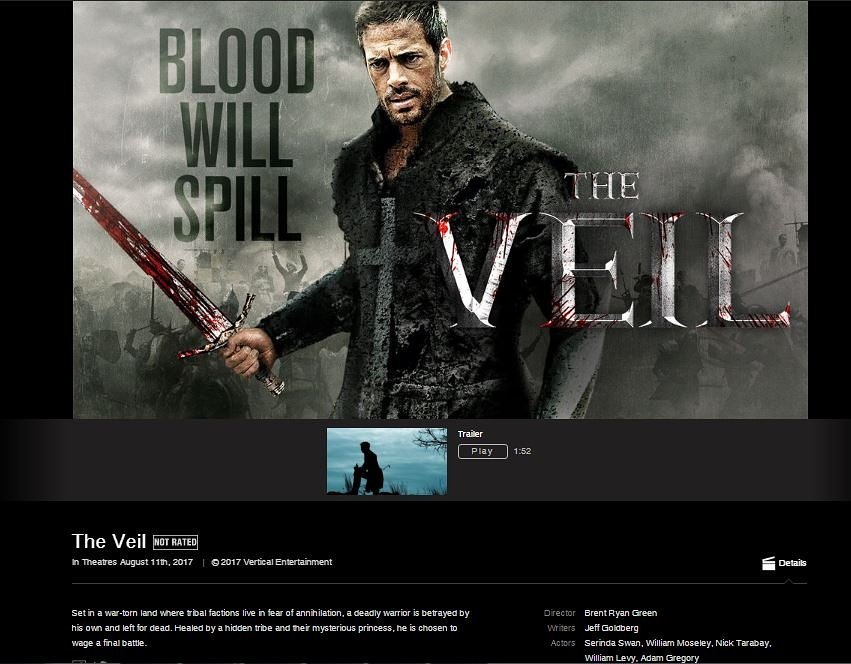 IN THEATERS August 11th - <a href="/TheVeilFilm/">The Veil</a> w/ <a href="/willylevy29/">William Levy</a>  Check out the trailer
trailers.apple.com/trailers/indep… …