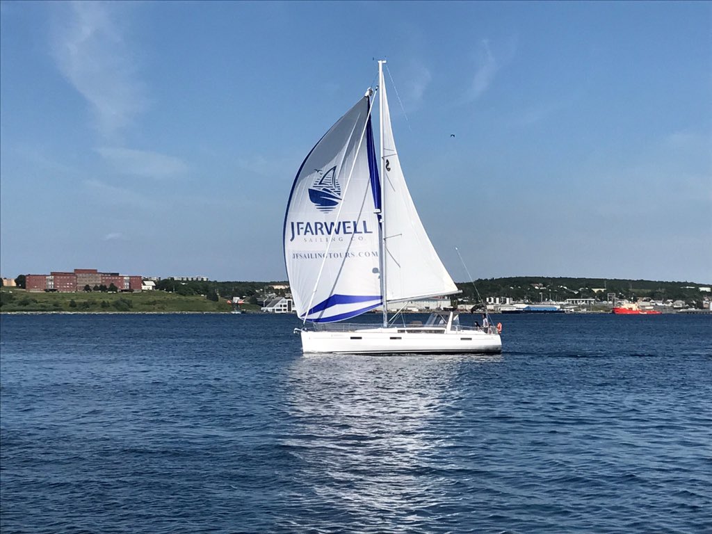 jfarwellsailing's tweet photo. Great day for a sail on the J. Farwell! ☀️ @halifaxchamber https://t.co/cVicq8ZYNI