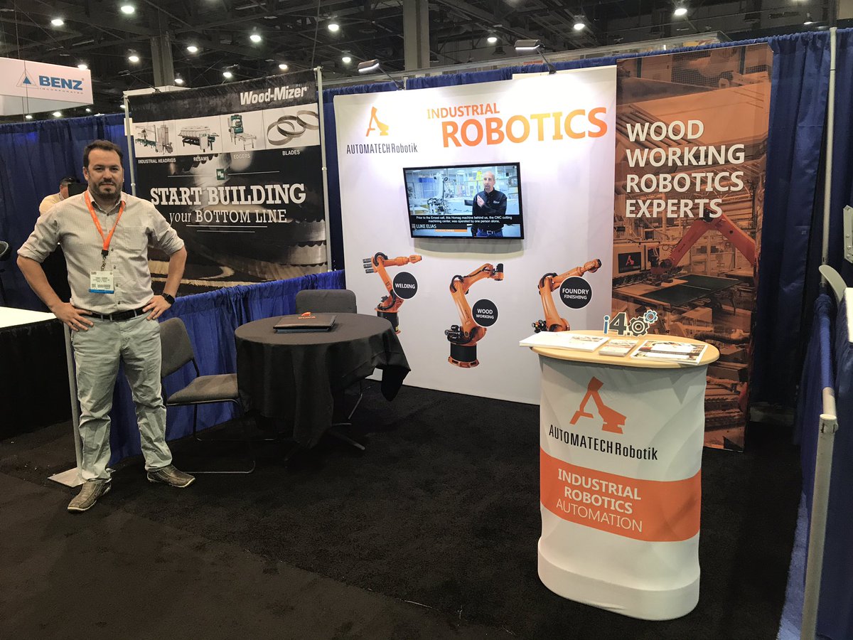 automatechrobot's tweet image. Come to see us at booth 9245 at #AWFS2017