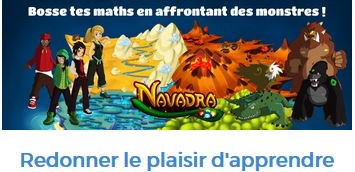 NovImpact's tweet photo. @Navadra_Learn bosse les #maths en affrontant des monstres! sur le #portail de l'#innovation! #startup #edtech #jeu➡️https://t.co/3JK9cpzbt3 https://t.co/JvEYOKvEO1
