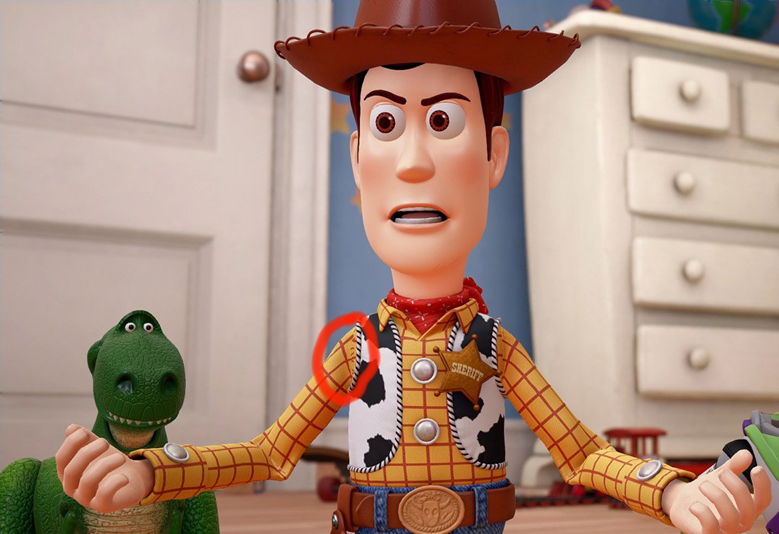 Toy Story 2 Woodys Arm