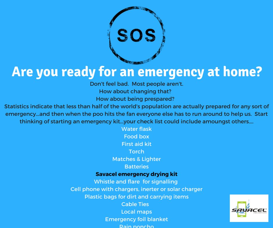 savacel's tweet photo. We believe in being ready for any emergency. Have a home emergency and camping emergency kit read #savacel #saveyourcell #saveyourcamera https://t.co/qdOd8BNRG9