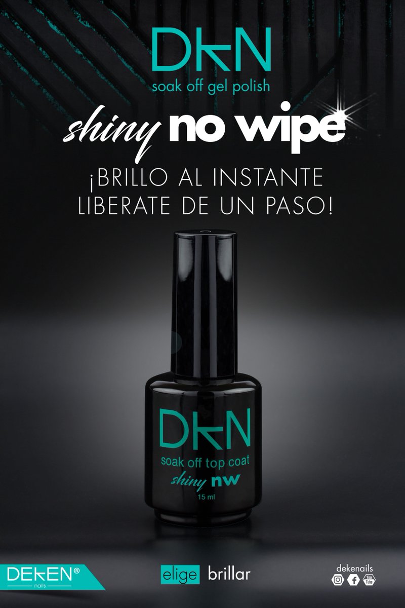 Dekenails's tweet photo. !Brillo al instante con Shiny No wipe! https://t.co/AP78agsOOA