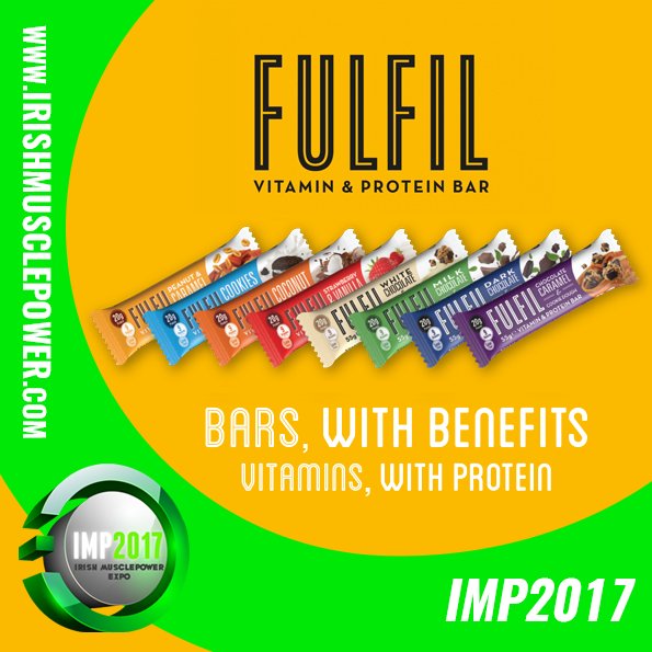 fulfil's tweet photo. We are exhibiting at Ireland's Premier Health &amp; Fitness Expo @irishmusclepowr this weekend! Will you be there?
 #IrishMusclePower https://t.co/zRKqDdD4pY