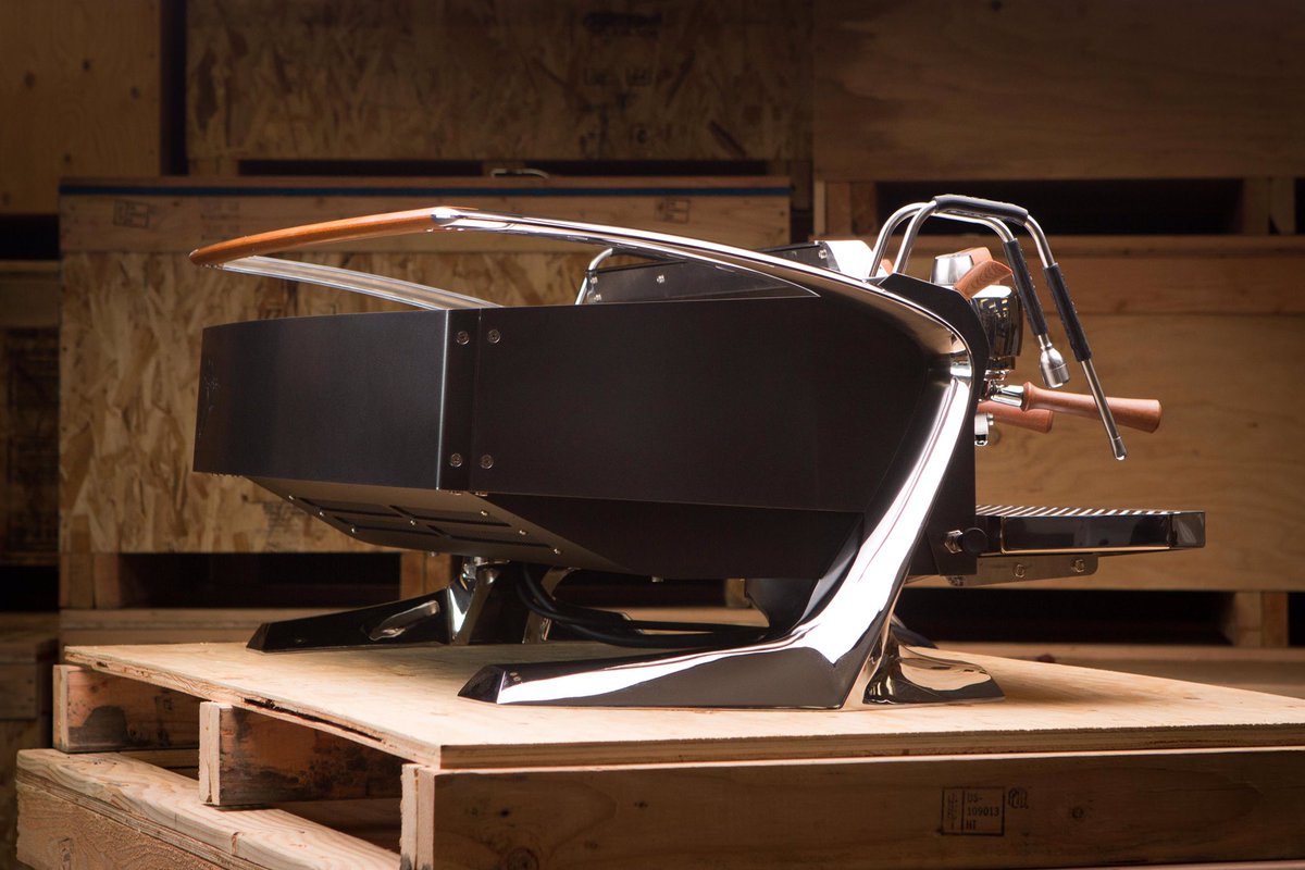 slayerespresso's tweet photo. Like the mythical Phoenix, a rebirth in design and engineering that also focuses on fluid motions for baristas. #meetsteam https://t.co/RHRO2JICyx