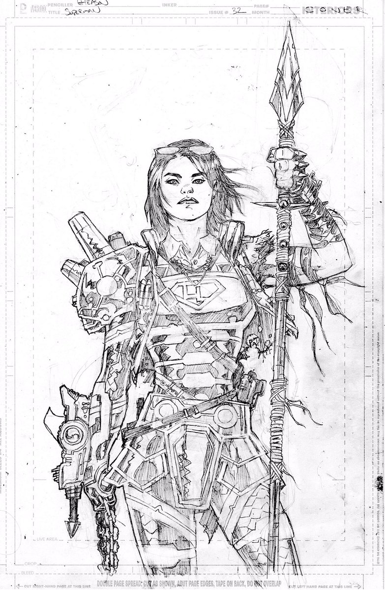 patrick_gleason's tweet photo. Love this concept for Lois. Was extra proud when my wife gave a whole hearted, punch-me-in-the-arm-type "yeahhh!" seal of approval. Ouch.  # https://t.co/uYkNX2eRwl