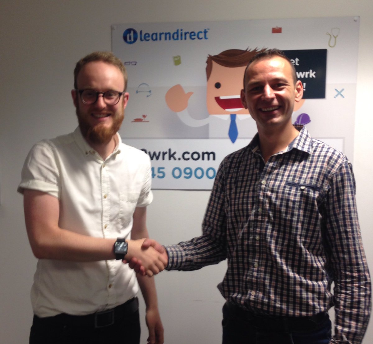 thinkdoncaster's tweet photo. It was a pleasure to talk to Maciej Gabrys about the free English courses we offer. 

He starts with us next week! #Doncasterisgreat https://t.co/auKDV3jg9h