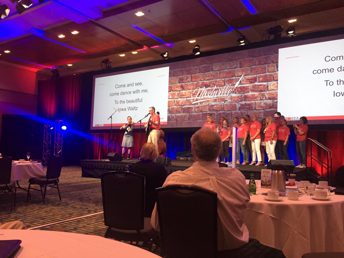 CaseysCompany's tweet photo. Molly Fletcher.. "female Jerry Maguire'" addresses #ACCE2017 about excellence in your profession. https://t.co/fhspO10xE5