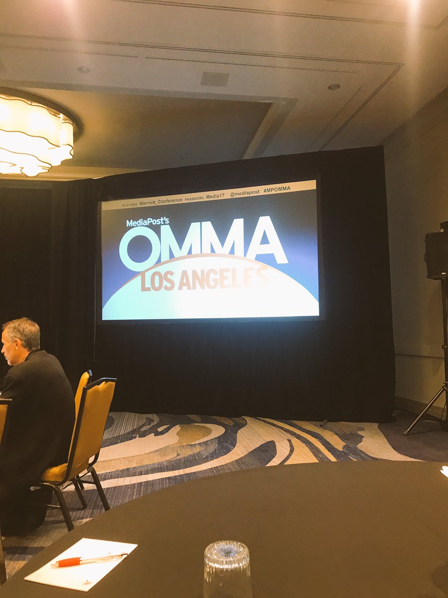 Omarv24's tweet photo. @rrpartners attends MediaPost's OMNA LA! #adtech #conference2017 https://t.co/Gb3jTBbg8X