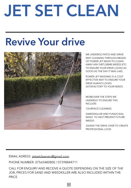 Solihull Jet Washing (@jetsetcleaners) on Twitter photo 