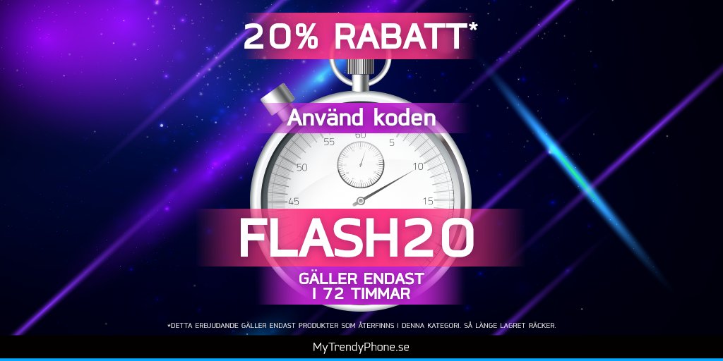 MyTrendyPhoneSe's tweet photo. Kolla in vårt erbjudande och få 20% rabatt! Skynda på! 
#Flash20 #FlashREA #REA #mobiltillbehör #Apple #Samsung
https://t.co/RIINcWD5KA https://t.co/bTmEnl1Qib