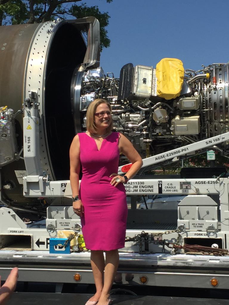 RTX_Policy's tweet photo. Lots of @UTCAeroSystems content on #TheGreenEngine - some made at our #Phoenix location! Thnx for checking it out @RepSinema #UTCinAmerica https://t.co/HN0Uhgd8ff
