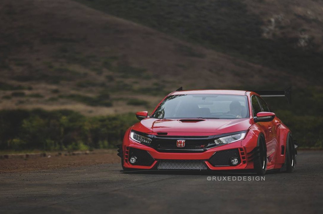 OfficialHDAY's tweet photo. This Type R Rocket Bunny concept is absolutely stunning! 

#HDAY #TYPER #Honda #Ruxeddesign https://t.co/xdZnRpSDj2