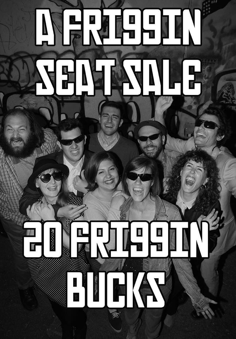 Guys limited tix available for this weekend's Sketch Republic shows at <a href="/OFFJFL/">OFF-JFL</a> for 20 friggin' bucks! Get in there! bit.ly/2uzGiSU