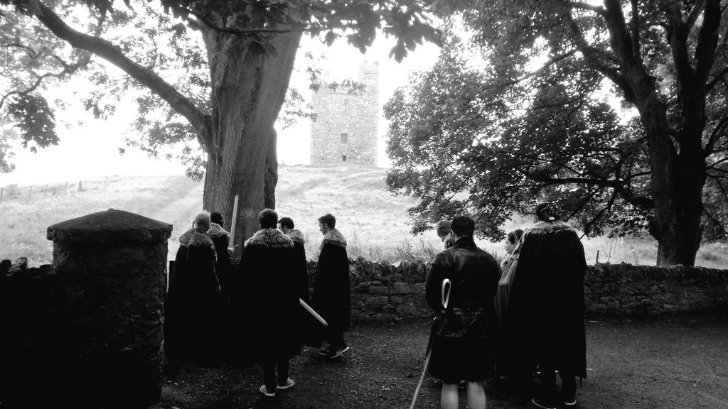 e3_belfastmet's tweet photo. Castle on the hill @ #winterfell #blackandwhite #GameOfThrones #BBCMakeItDigital @BBCnireland @GOT7Official #daytrip https://t.co/Jd68mow5de