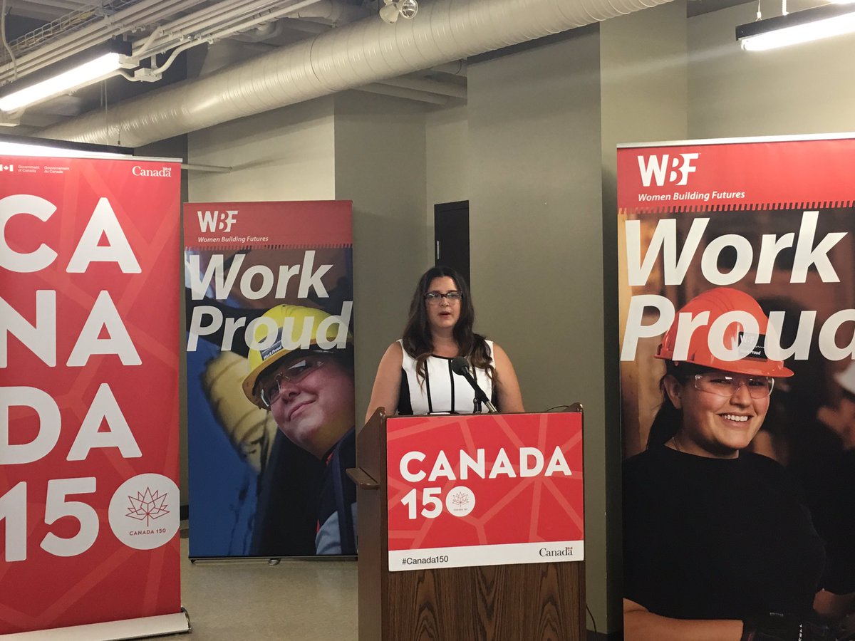 WBFinTrades's tweet photo. Valerie Moses from WBF expresses her gratitude for the funding and the importance of Indigenous programs. https://t.co/of1ySq8wzt