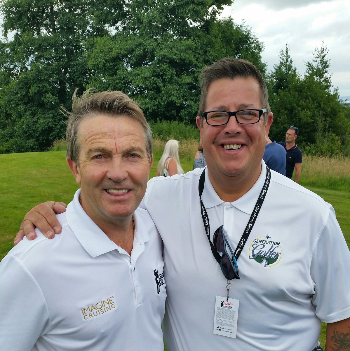 greatdaysgolf's tweet photo. @RichieR40067446 meeting up with #Celebs @generation_golf @Richard30035915 Driving Team GG onwards & upwards for #Golf 4U #DealsDirect https://t.co/i0KJKICaJT