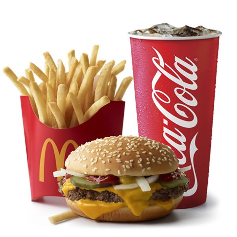 100% Pure Beef Quarter Pounder with cheese. #Lunch