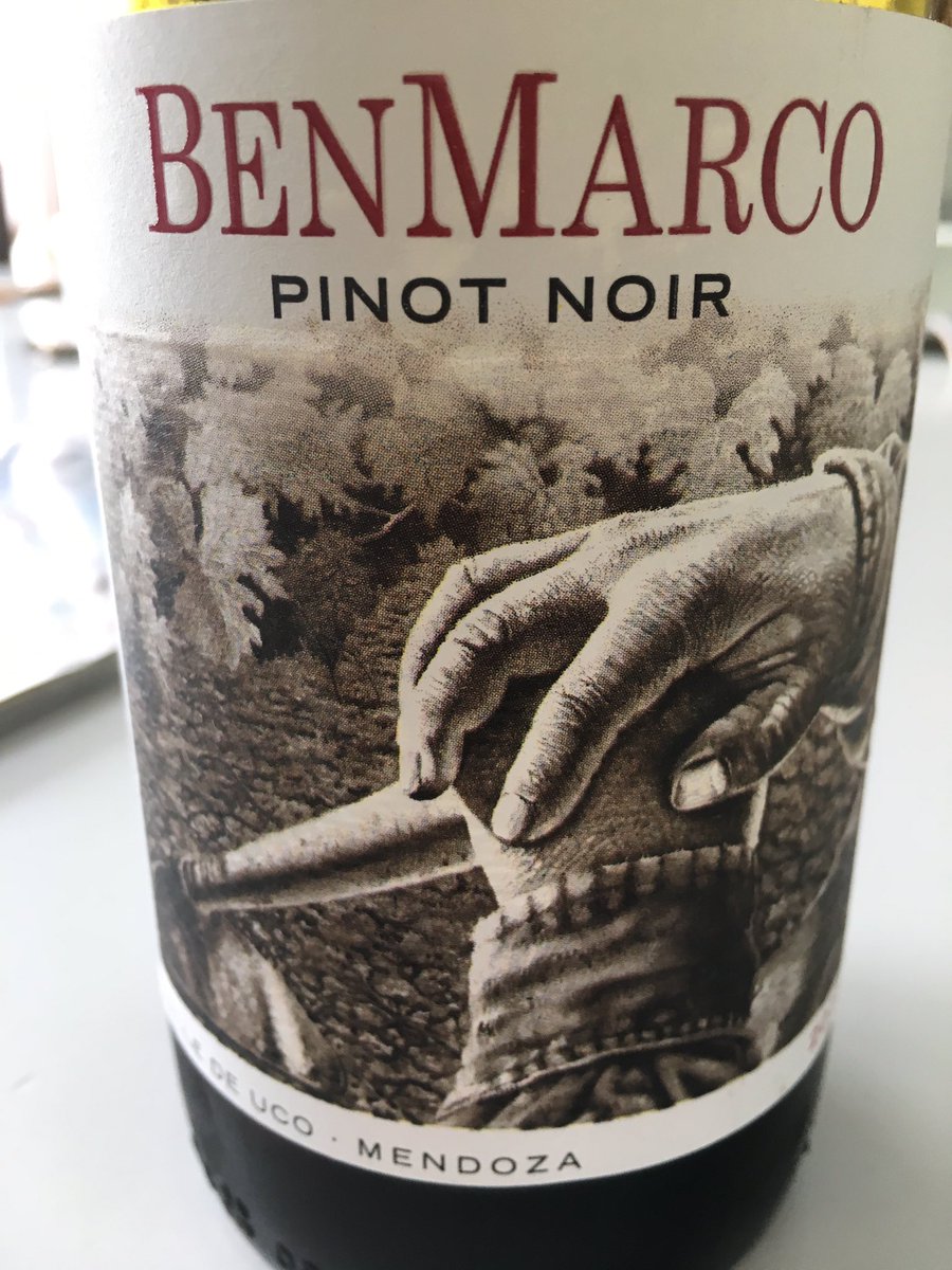 wijzewijn's tweet photo. Very nice 'brick red' fruity #pinotnoir bought @worldwinesweb about12€ (I think it was) https://t.co/GbGSInAGvJ