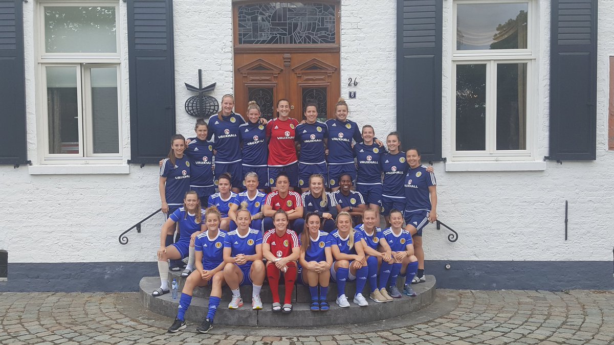 We wish our team good luck this evening against England. #weuro2017 #ourgirlsourgame #swnt <a href="/UEFAWomensEURO/">Now @WEURO 📲</a> <a href="/ScotWomenSport/">Scottish Women In Sport</a>
