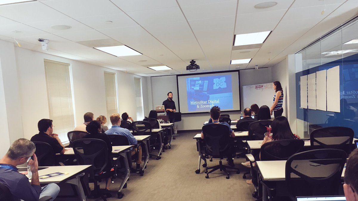 MetroStarSystem's tweet photo. MetroStar's #Digital team dives into the key takeaways from the #UXDC2017 Conference https://t.co/9S1vrsdg5L