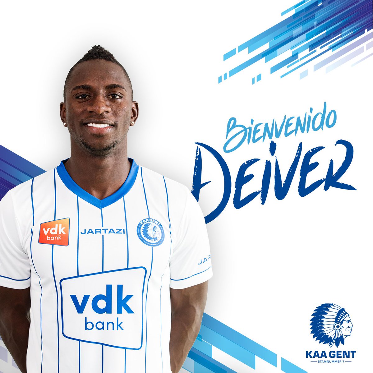 KAAGent's tweet photo. Welkom Deiver Machado!
Bienvenido Deiver Machado, primer Colombiano en nuestro equipo! 🇨🇴 https://t.co/eKMlg9Ajtt #kaagent #JPL #transfer https://t.co/YIlqufUXf5