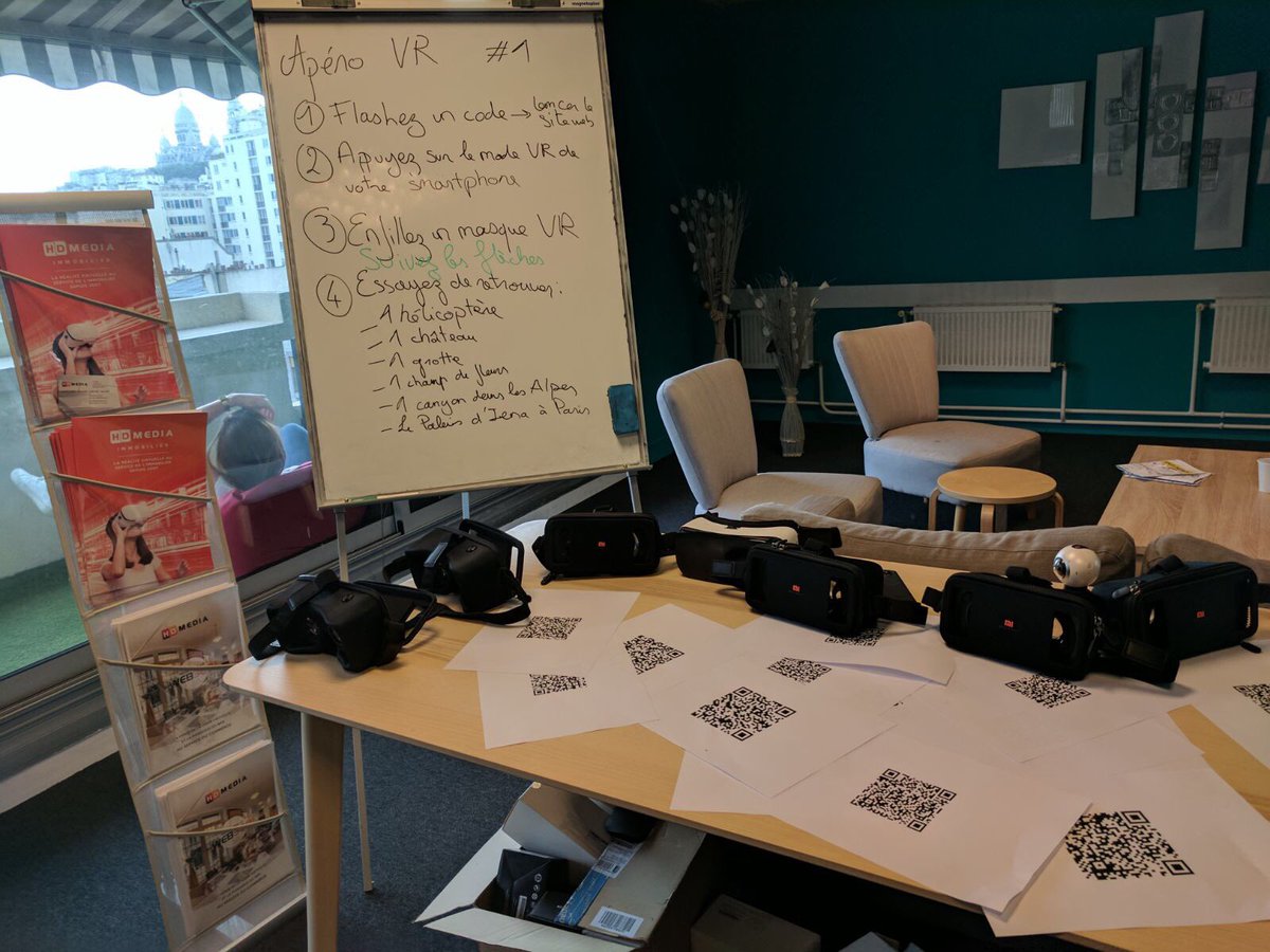 justemorning's tweet photo. Ce soir, @HDMediafr organise un #morningevent à propos de #VR et #visitevirtuelle @morningcowork https://t.co/N7tQDL21PM