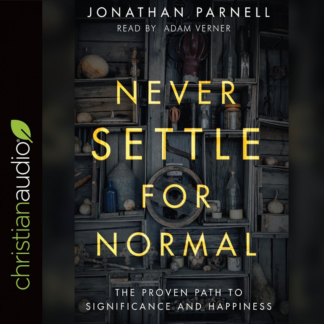 christianaudio's tweet photo. 50% off the audiobook of Never Settle for Normal by @jonathanparnell for a limited time. https://t.co/6wfdP3GVFg #notonormal https://t.co/qEl2Ty68Mm