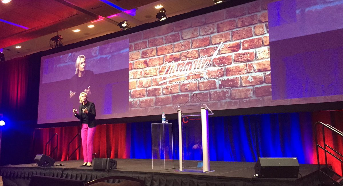 jaybyers's tweet photo. .@MollyFletcher at @ACCE_Updates #ACCE17: "Winners recover fast from adversity." #AmplifyACCE https://t.co/84yZaedkcR