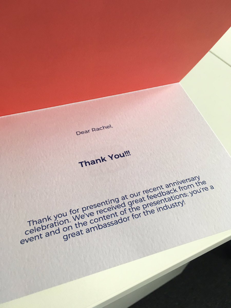 rachelj_bell's tweet photo. Thanks @WillmottDixon a lovely card sent to me after speaking at their recent #Exeter office event. @StrideTreglown https://t.co/s16cTesHxy