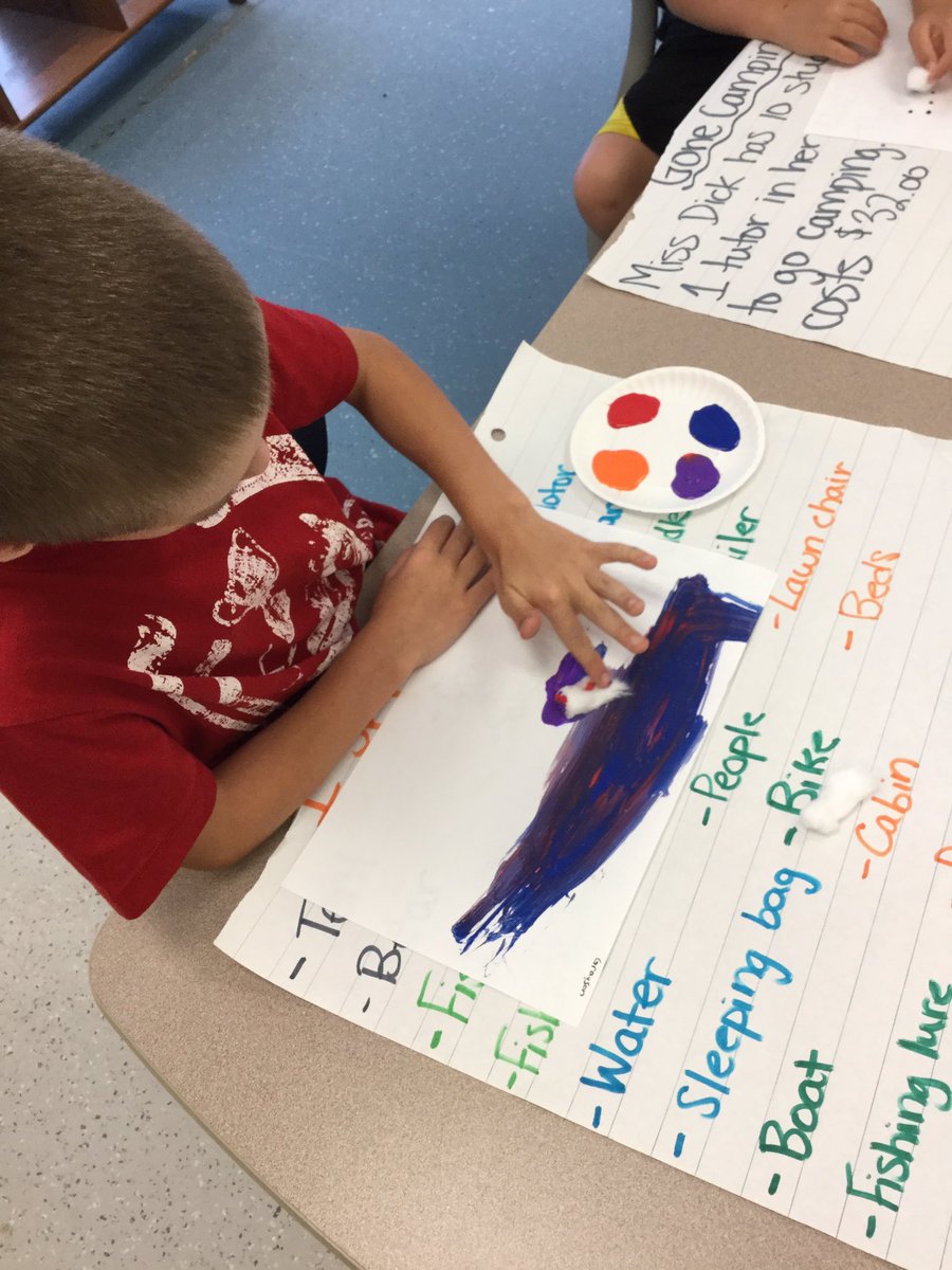 Lindsmichelle03's tweet image. Language and art today #skycolour #RCCDSBsummer 🎨📚