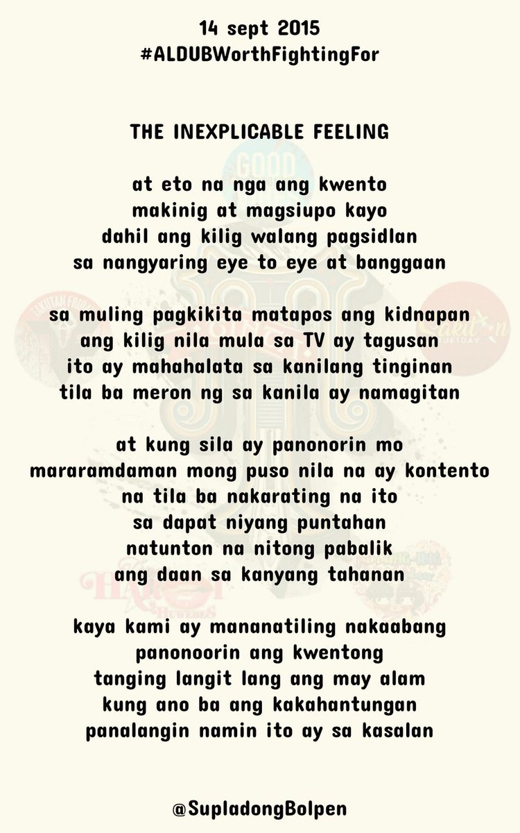 Tula Tungkol Sa Mga Bagay Sa Tahanan