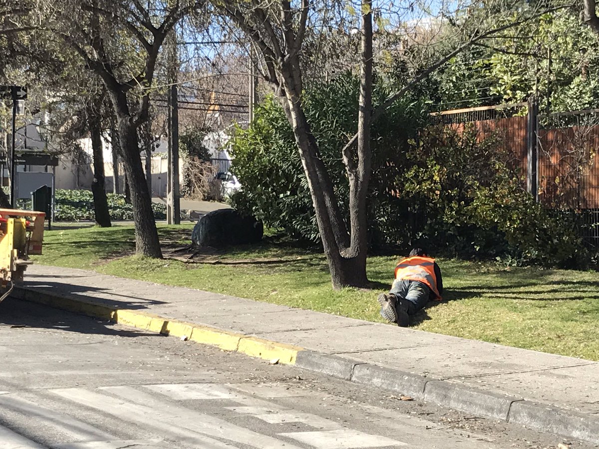 contaescobar's tweet photo. @EnelClientesCL y asi trabajan para reponer el servicio https://t.co/JXUGbPYmSZ