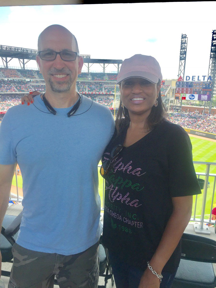 rlj_aka93's tweet photo. #IBMAtlanta is having fun at The Ballpark! Go Braves!! @MarkHoffman2370 #IBMCHOP #IDSBeAmazing https://t.co/wgnFqdFliK