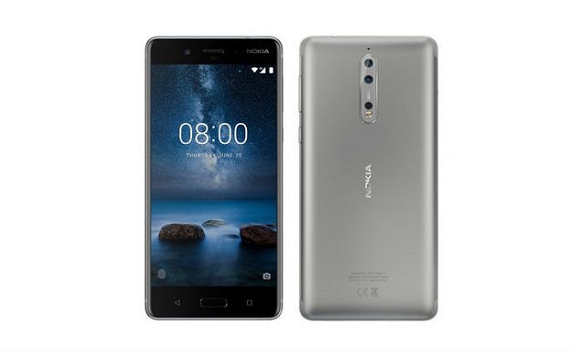 Zee24Kalak's tweet photo. #technoupdate #Nokia8 leaks out in #silver variant; likely to launch on July 31 #ZEE24KALAK https://t.co/HAkR5vdwqA