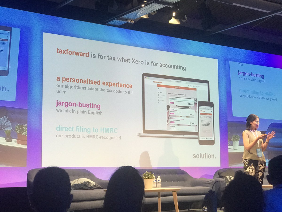 TomKegode's tweet photo. Final pitch today @taxforward is for tax what zero is for accounting revolutionising the way you do tax returns #unboundLDN https://t.co/bFMC6mayc7