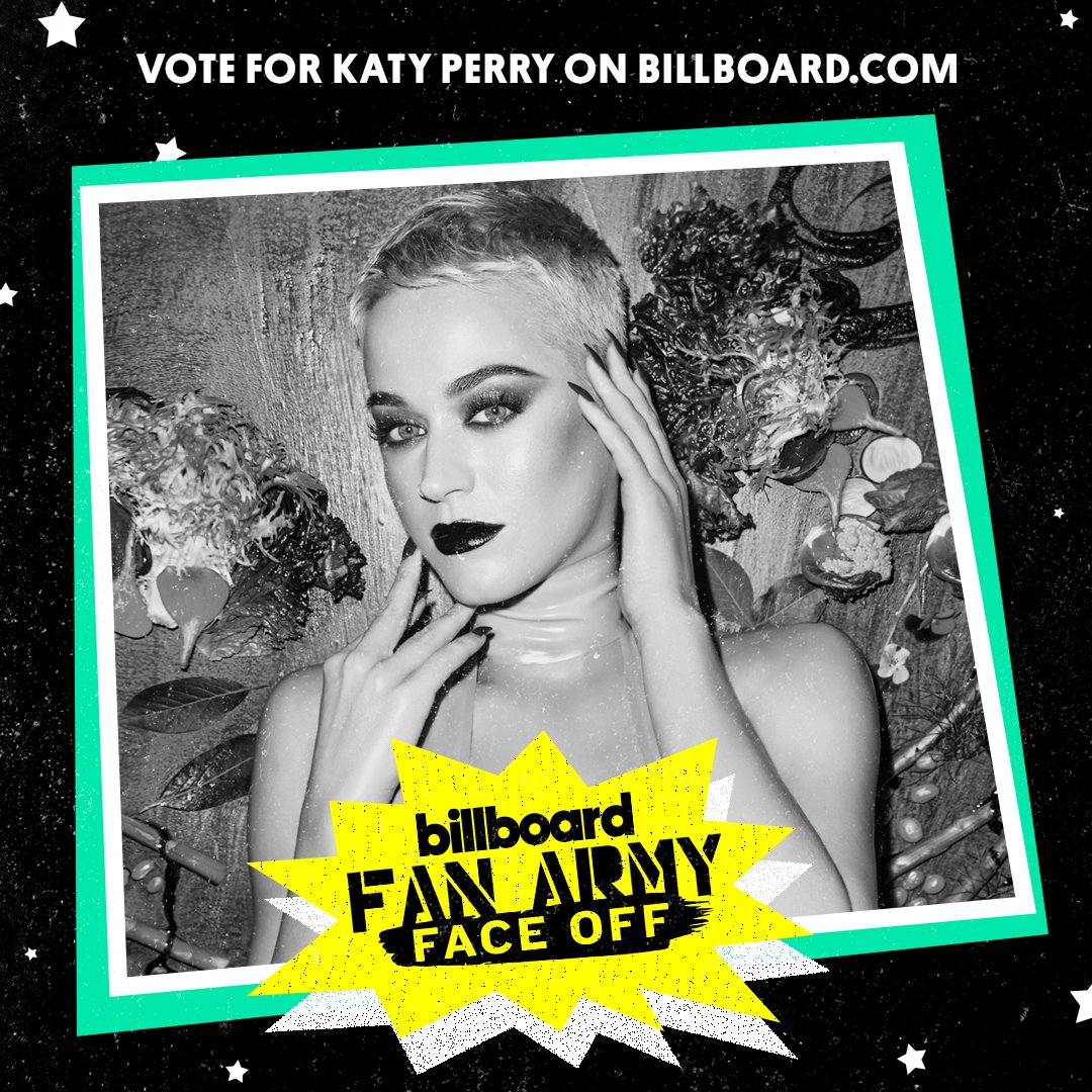 billboard's tweet photo. Vote! @NKOTB's #Blockheads v. @KatyPerry's #katycats https://t.co/sQ8O1B00b8
#fanarmyfaceoff https://t.co/83FTMtMuPq