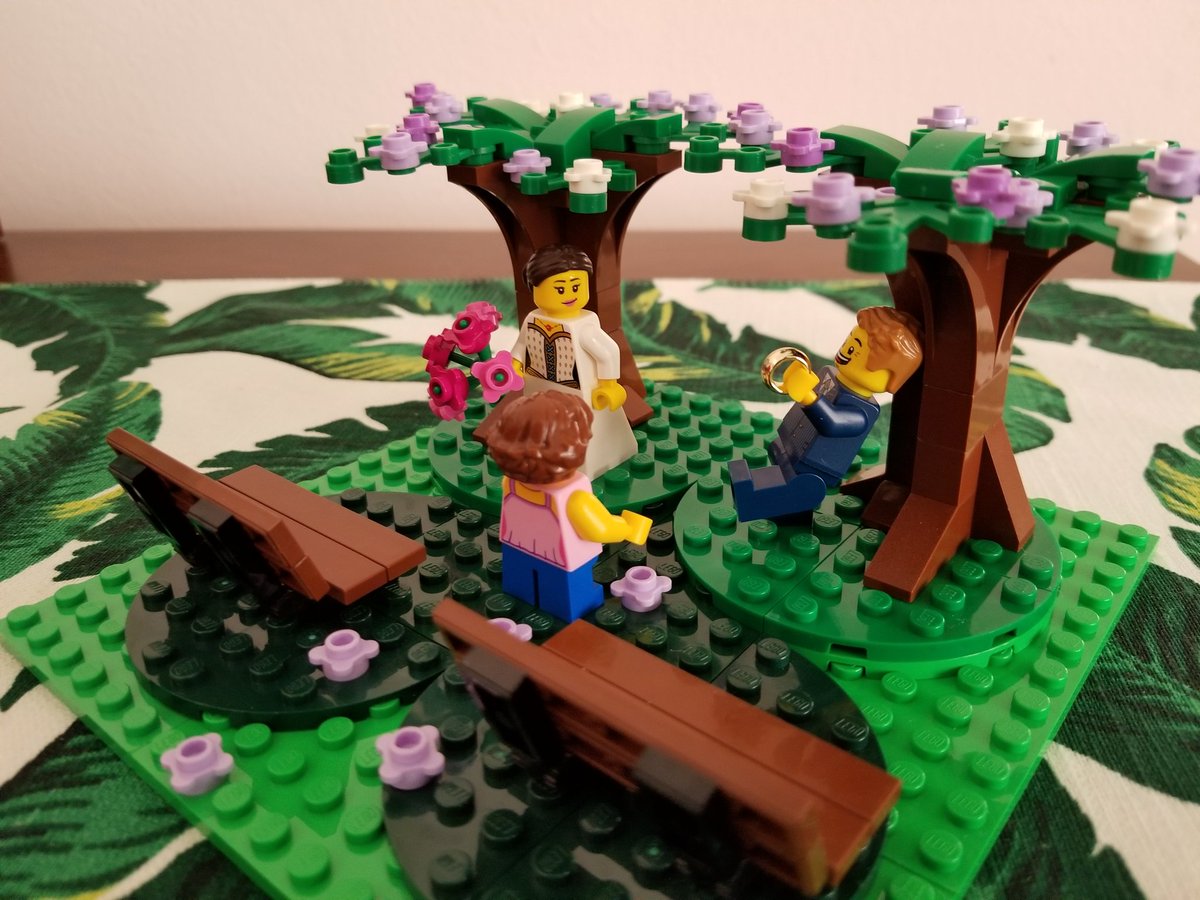 Sudaorb's tweet photo. @MeredthSalenger here's an attempt at something more traditional. @pattonoswalt  's hair needs a bit of work. I call it Hidden Heart Park. https://t.co/30qem0iyPx