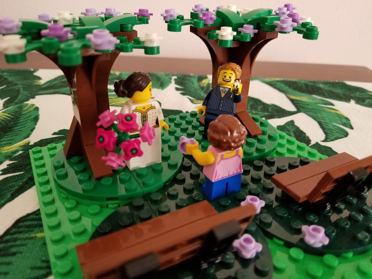 Sudaorb's tweet photo. @MeredthSalenger here's an attempt at something more traditional. @pattonoswalt  's hair needs a bit of work. I call it Hidden Heart Park. https://t.co/30qem0iyPx