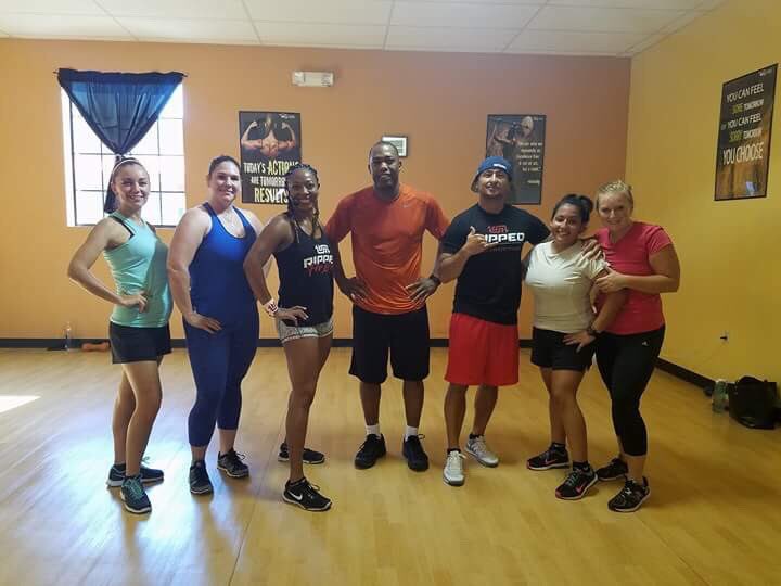 realmrsmbradley's tweet photo. What time is it? Workout WorkoutWednesday💪🏽💪🏽💪🏽. Get#rippedplanet #ripped4life #cwfd #rippedisforeverybody https://t.co/QWEvOtBzpy