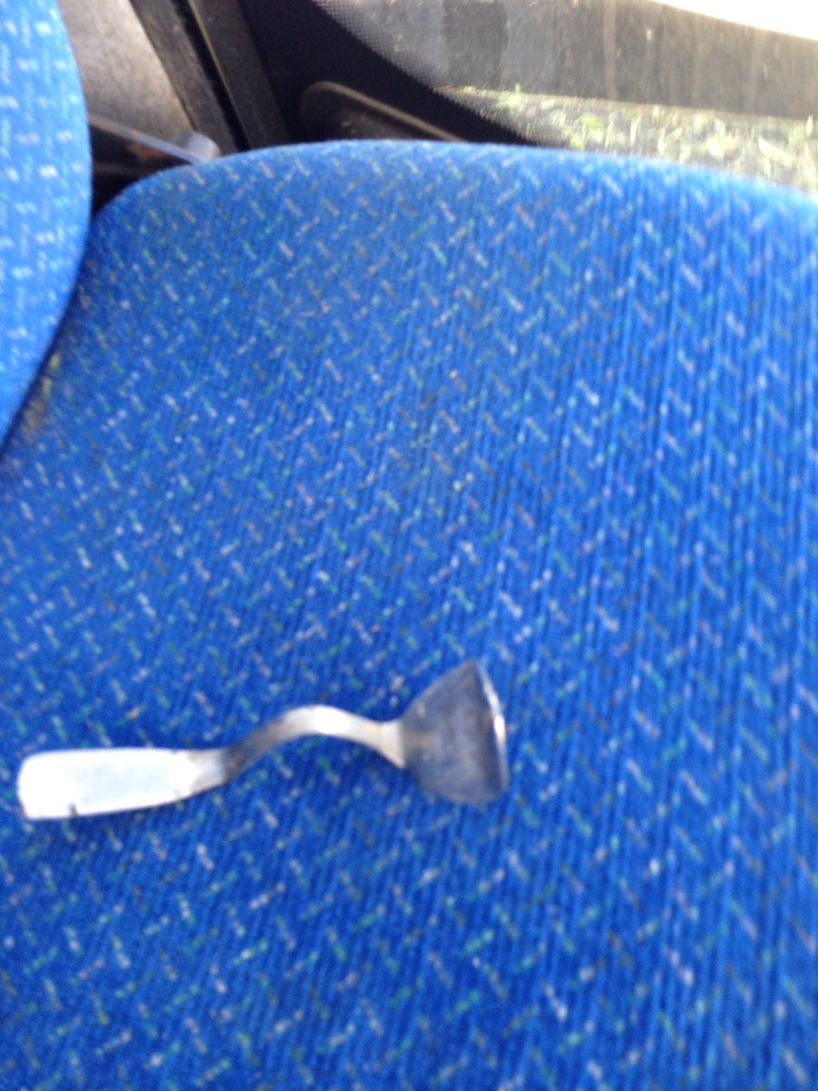 donkey__17's tweet photo. Chopping in the front field and Found a spoon in the metal alert in the harvester.  #aspoon? https://t.co/W3osXw00Ok
