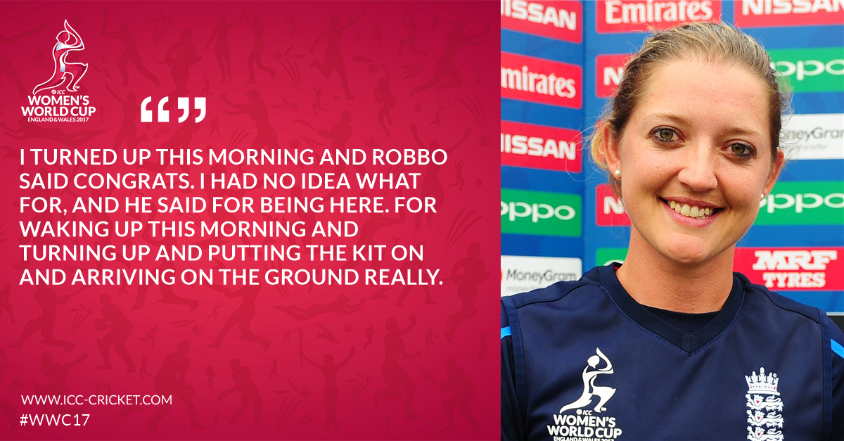cricketworldcup's tweet photo. Mark Robinson's management has helped @englandcricket thrive at #WWC17

https://t.co/qI2qBdssnQ https://t.co/hVdB6FpArL
