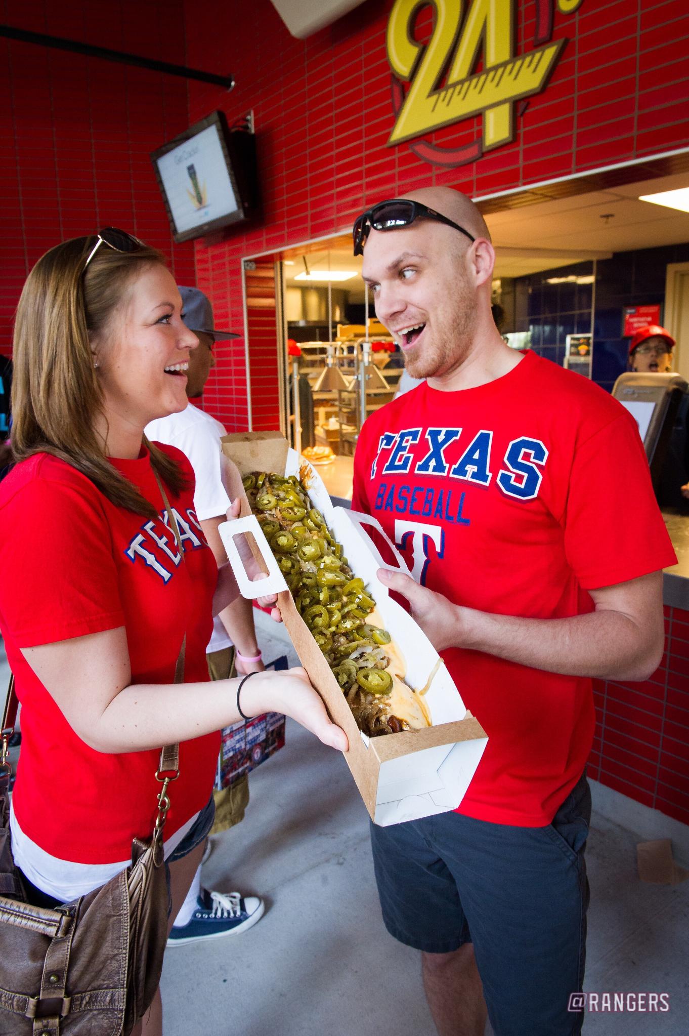 Texas Rangers on X: Happy #NationalHotDogDay! Rangers fans will eat more  than 1.4M hot dogs this season, including the 🌏-famous Boomstick.  #SavorTheSummer  / X