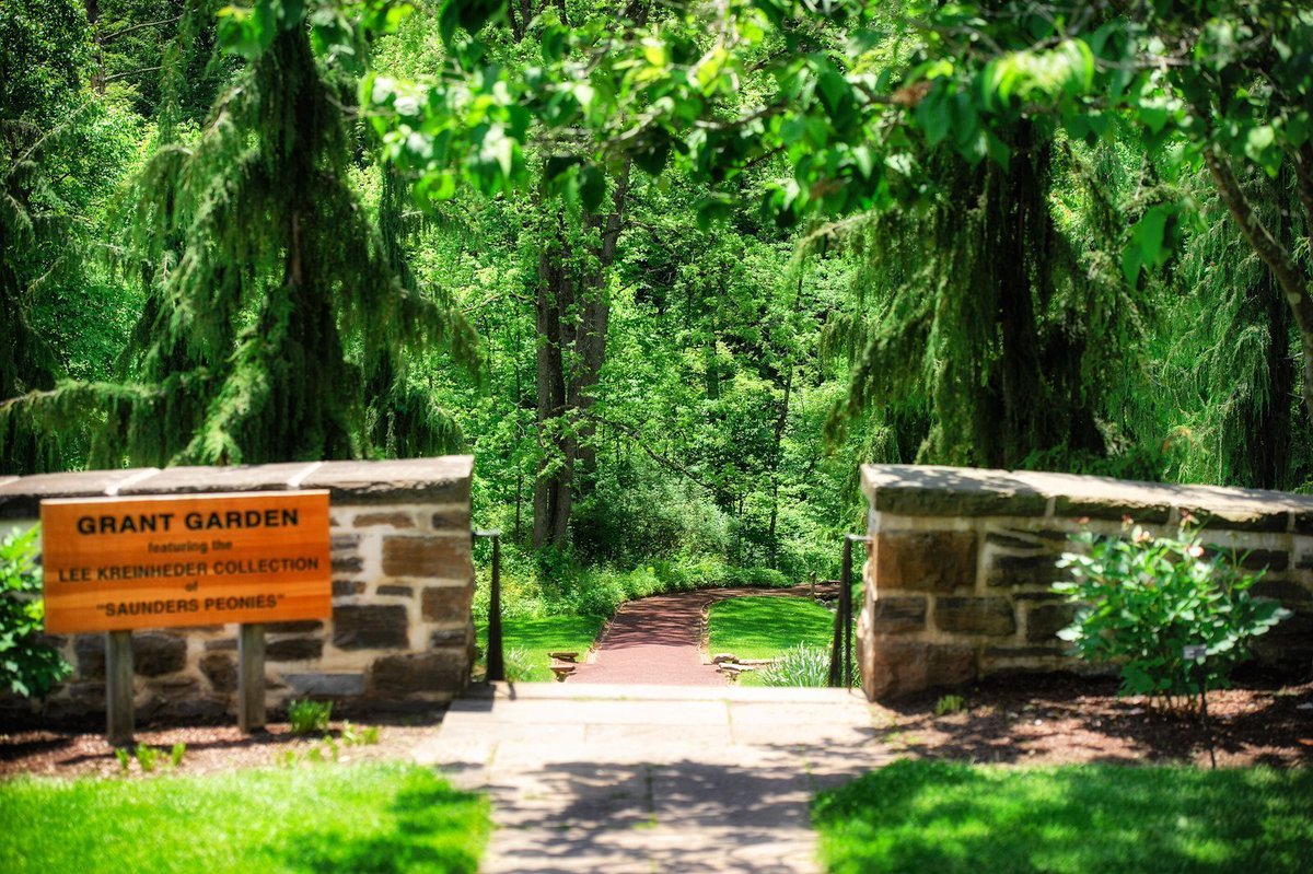 HamiltonCollege's tweet image. Entrance to the beautiful Grant Garden on campus. (Photo by Nancy L. Ford)