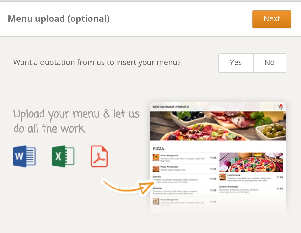 DailyDelivery's tweet photo. Uploading menu on to your improved #website is easier than you think! #tech #startup #Vancouver #foodtech https://t.co/iRCPfZG6kL
