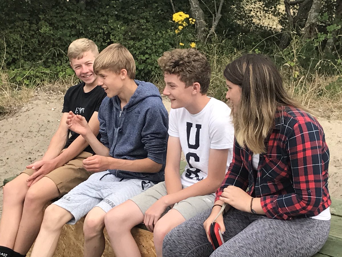 Post expedition debriefing with the assessor. Successful expedition for both groups #jobdone #DofE <a href="/DofEGuernsey/">DofE Guernsey</a>