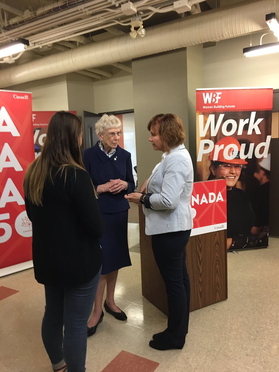 evoLEASEtion's tweet photo. Today: from @TerryDuguid for @Work_Proud &amp; @winSETTcentre :critical funding of diversity in the workplace. #yeg #alberta #statusofwomen https://t.co/Mke1mCNud3