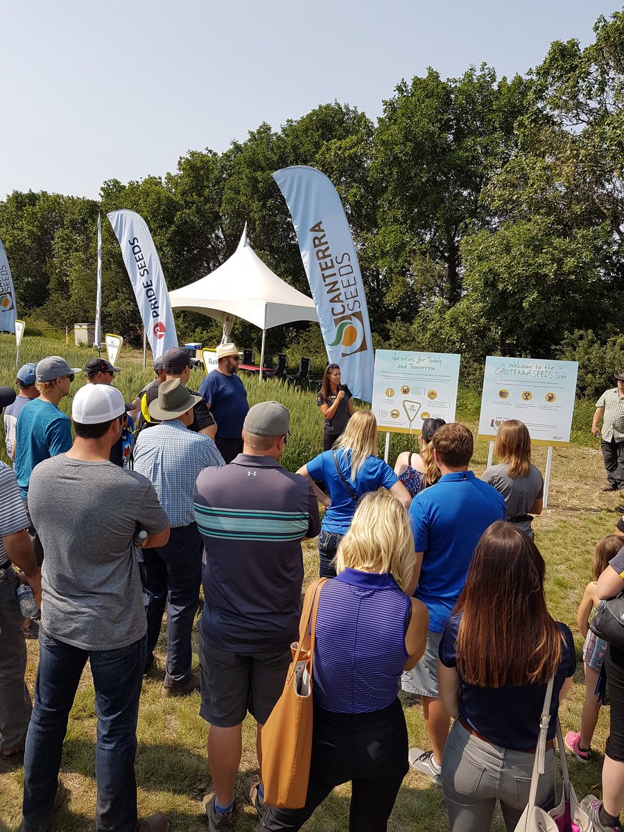 brentkosie's tweet photo. @CANTERRALauren speaking about the CANTERRA SEEDS vast line-up of cereal varieties @canterraseeds @AginMotion https://t.co/qldOvcbsx9