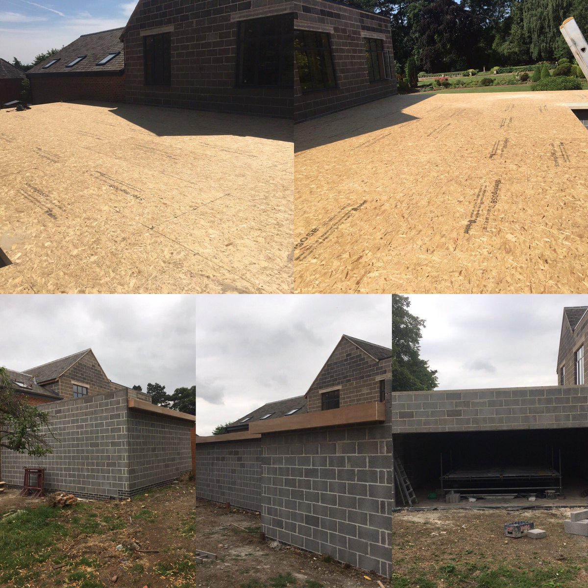 IdealBJS's tweet photo. The shell of our swimming pool project in Great Glen Leicestershire is now complete and ready for the next phase #builddone #TeamIdeal https://t.co/XLHqivZG57