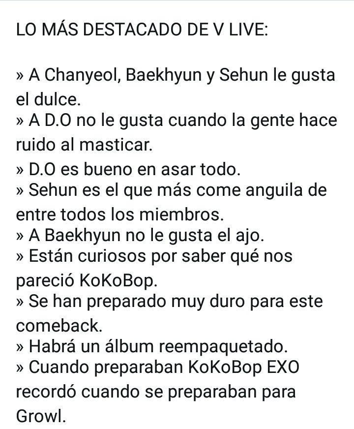 DiaryEXOL's tweet photo. [INFO] 190717 | Show Mukbang puntos clave.

#EXO #KoKoBop #TheWarEXO #엑소 

© pic https://t.co/OOB3Y0M6Ds